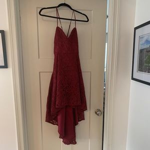 Burgundy Dress